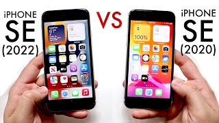 iPhone SE 2022 Vs iPhone SE 2020 Comparison Review [upl. by Nahtanha522]