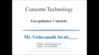 Geopolymer ConcreteCT M5 V7 [upl. by Hplodnar]