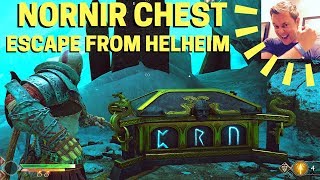 God of War Nornir Chest Escape from Helheim [upl. by Anahpos]