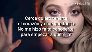 Karol Sevilla  Mil besos por segundo Letra [upl. by Nafets]