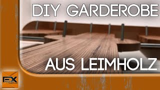 DIY Garderobe aus Leimholz [upl. by Hyams]