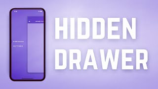 📱Hidden Drawer • Flutter Tutorial ♡ [upl. by Leasim]