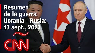 Resumen en video de la guerra Ucrania  Rusia 13 de septiembre de 2023 [upl. by Rumney]