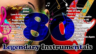 THE LEGENDS OF 80S   BEST INSTRUMENTAL HITS PLAYLIST [upl. by Hanala923]