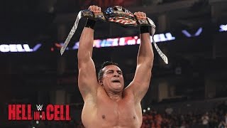 WWE Network Alberto Del Rio vs John Cena WWE Hell in a Cell 2015 [upl. by Klehm707]