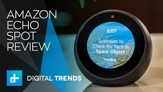 Amazon Echo Spot  Hands On Review [upl. by Casi]