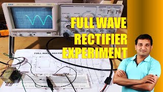 Full Wave Rectifier Experiment [upl. by Moreland]