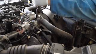 V6 Mitsubishi ml triton timing belt replacement time lapse [upl. by Margaretha217]