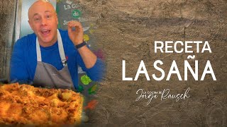 Receta de lasaña l Jorge Rausch [upl. by Massab]