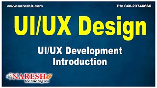 UIUX Development Introduction  UIUX Design Tutorials [upl. by Nelg372]