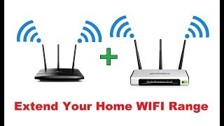 How to extend your WiFi range with another router [upl. by Eelrac]