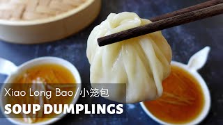 How to make Xiao Long Bao  Soup Dumplings  小笼包 [upl. by Raskind]