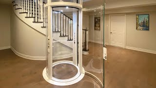 Savaria Vuelift Mini Glass Home Elevator [upl. by Inalaek]