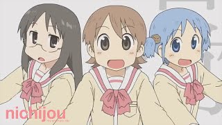 Nichijou My Ordinary Life Opening  Hyadain no Kakakata☆Kataomoi  C [upl. by Silrak239]