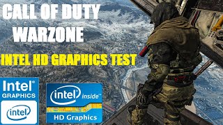 Call of Duty WARZONE  Intel HD Graphics  How to play Warzone on Intel HD Graphics [upl. by Htor835]