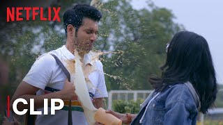 Prajakta Koli amp Rohit Saraf Cold Coffee Scene  Mismatched  Netflix India [upl. by Itsrik]