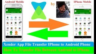 How to TransferShare Xender File Android to IPhone Xender Apk Download X ender [upl. by Christian642]