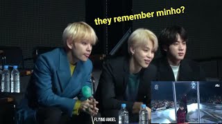 BTS Reaction to Stray Kids GDA 2019 [upl. by Ttimme105]