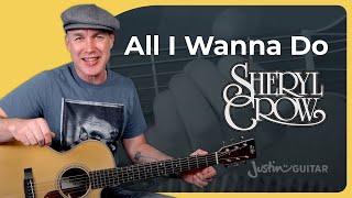 All I Wanna Do Guitar Lesson  Sheryl Crow [upl. by Annerol]