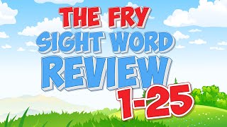 Fry Sight Word Review  125  Jack Hartmann [upl. by Strephonn581]