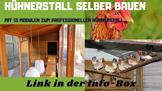 Hühnerstall selber bauen professionelle Anleitung Link in der Infobox [upl. by Ahtennek]