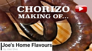 HOW TO MAKE ARTISANAL CHORIZO  PORTUGUESE LINGUICA [upl. by Atwood136]