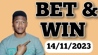 FOOTBALL PREDICTIONS TODAY 14112023 SOCCER PREDICTIONS TODAY  BETTING TIPS footballpredictions [upl. by Sathrum]