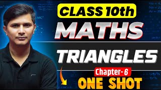 TRIANGLE ONE SHOT  CLASS 10TH  BY KRISHNA SIR  RMP MATHS FOUNDATION [upl. by Sucy398]