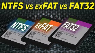 NTFS vs FAT32 vs exFAT  Everything You Need To Know [upl. by Abramson]