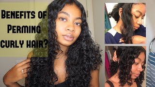 Perming Naturally Curly Hair Why You Should Demo [upl. by Tiat821]