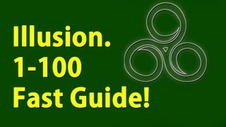 Illusion 1100 Under a minute Skyrim Fastest way to level [upl. by Nile]