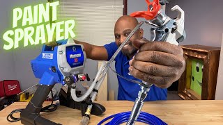 HOW TO USE A PAINT SPRAYER LIKE A PRO [upl. by Downs]