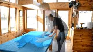 How to Build a Pool Table Part 10  Efforts in Frugality  Episode 71 [upl. by Ellinet]