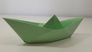 Como fazer um Barco de papel  Origami [upl. by Anifur]