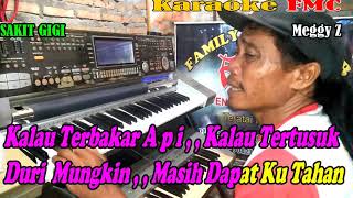 Sakit Gigi NADA PRIA By Meggy Z  Versi Patam ManuaL  KARAOKE KN7000 FMC [upl. by Atnahsa111]