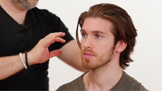 Trending Medium Length Haircut  TheSalonGuy [upl. by Ann]