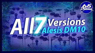 All 7 Versions Of The Alesis DM10 Compared [upl. by Nerok]