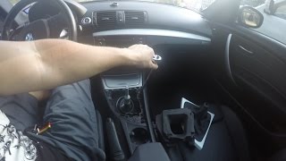 BMW 135I INTERIOR TRIM REMOVALINSTALLATION part 1 [upl. by Lasorella]