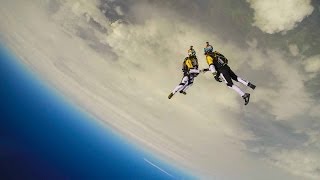 High altitude acrobatic skydiving FULL RUN  Red Bull Skycombo [upl. by Caves]