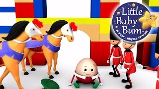 Humpty Dumpty  Part 1  Nursery Rhymes  By LittleBabyBum  ABCs and 123s [upl. by Trilby86]