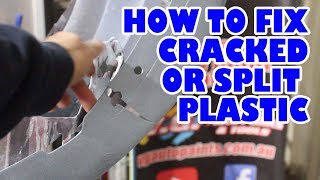 How to fix cracked or split plastic [upl. by Ytsanyd]