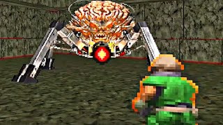 DOOM 1  Final Boss Fight amp Ending Remastered [upl. by Sisson]