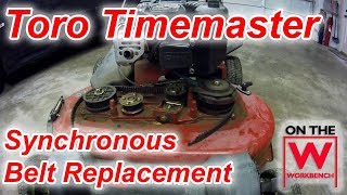 Timemaster Sync Belt Replacement [upl. by Aaronson]