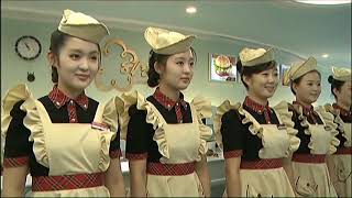 North Korean Propaganda Video featuring their Water Park [upl. by Oivaf]