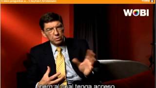 innovación disruptiva Clayton christensen [upl. by Chaim]