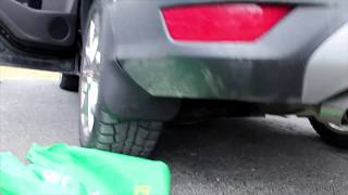 Ford Escape Mud Flap Install [upl. by Eatnuhs]