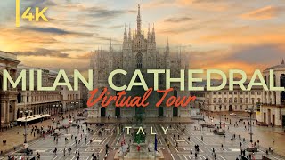 Milan Cathedral 4K  Complete Tour Inside the Stunning Duomo of Milano Italy [upl. by Ahsiral782]