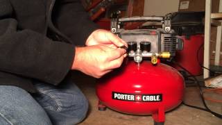 Fixing a Porter Cable C2002 Regulator [upl. by Bibby885]