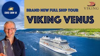 Unbelievable Viking Venus Ship Tour  All Areas  4K Footage [upl. by Shreve]