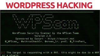 WordPress Vulnerability Scanning With WPScan [upl. by Ginnifer]